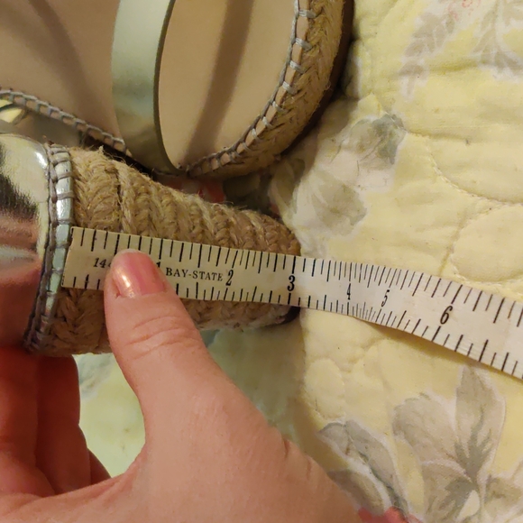 Charles David Silver wedges - Picture 5 of 7